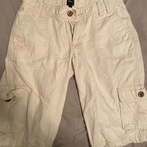 Gap kids Capris with butterfly embroidering